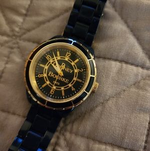 Beautiful Dooney & Bourke Watch Navy Blue & Gold